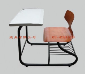 TMWD-107I 單人連結式課桌椅 W61xD94xH